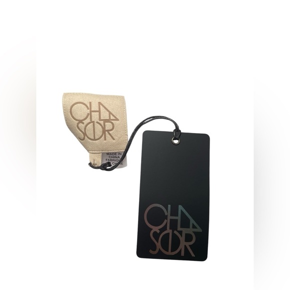 Chaser New White Viscose Baseball Tee Size Large - Picture 4 of 5